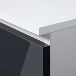 KOMODA K60 2SZ CLP GRAFIT POŁYSK