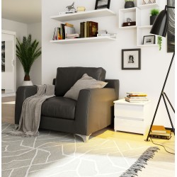 KOMODA CL2 2SZ CLP BIAŁY POŁYSK