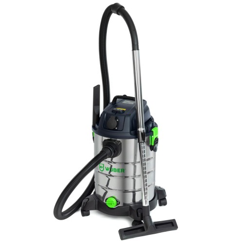 Aspirateur industriel eau/poussière Wuber 30L