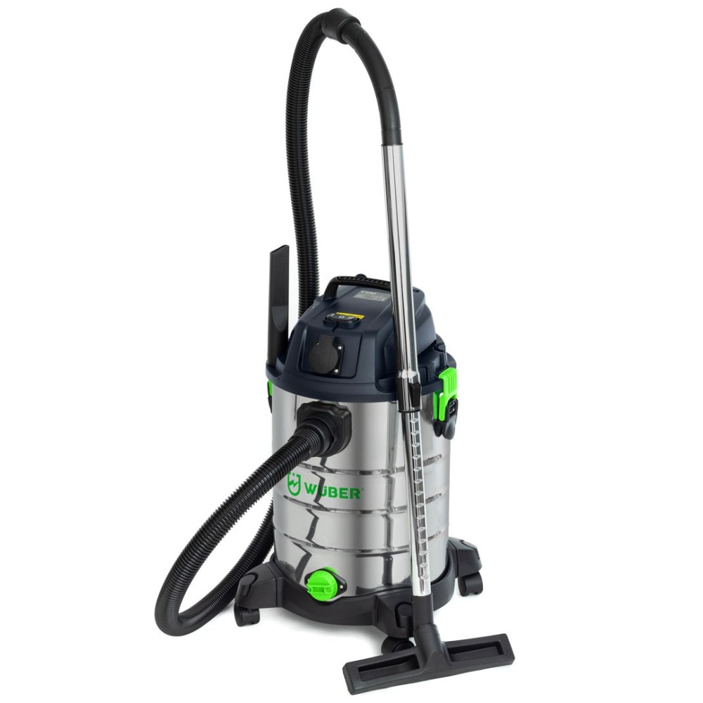 Aspirateur industriel eau/poussière Wuber 30L Aspirateur industriel eau/poussière Wuber 30L