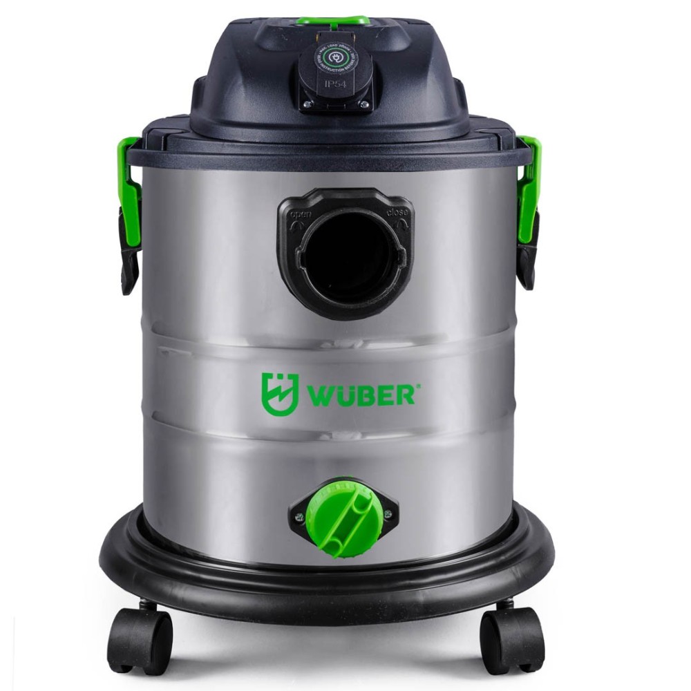 Aspirateur industriel eau poussière Wuber 20 L Aspirateur industriel eau poussière Wuber 20 L