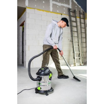 Aspirateur industriel eau poussière Wuber 20 L