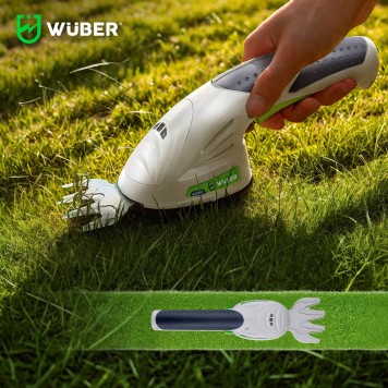 Mini Taille-haies et coupe-herbe sans fil Wuber 7,2 V