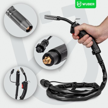 Poste machine à souder à onduleur MIG FLUX MMA TIG Wuber