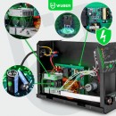 Poste machine à souder à onduleur MIG FLUX MMA TIG Wuber