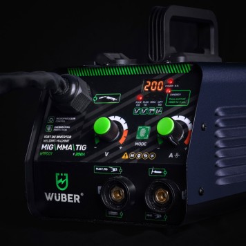 Machine poste  à souder à onduleur MIG FLUX MMA TIG Wuber