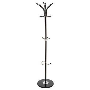 Porte manteaux parapluies 12 tiges 182 X 37 cm noir
