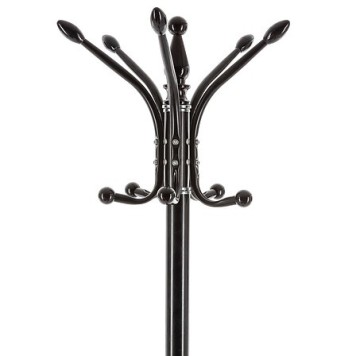 Porte manteaux parapluies 12 tiges 182 X 37 cm noir