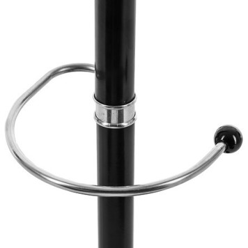 Porte manteaux parapluies 12 tiges 182 X 37 cm noir