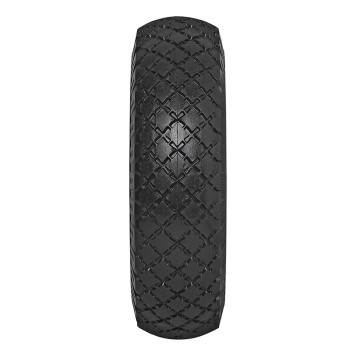 Roulette roue jockey jante plastique avec pneu PU 260x85mm