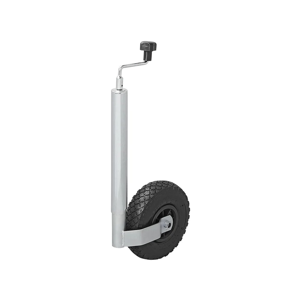 Roue jockey 48mm jante plastique avec pneu d'aire 260x85mm