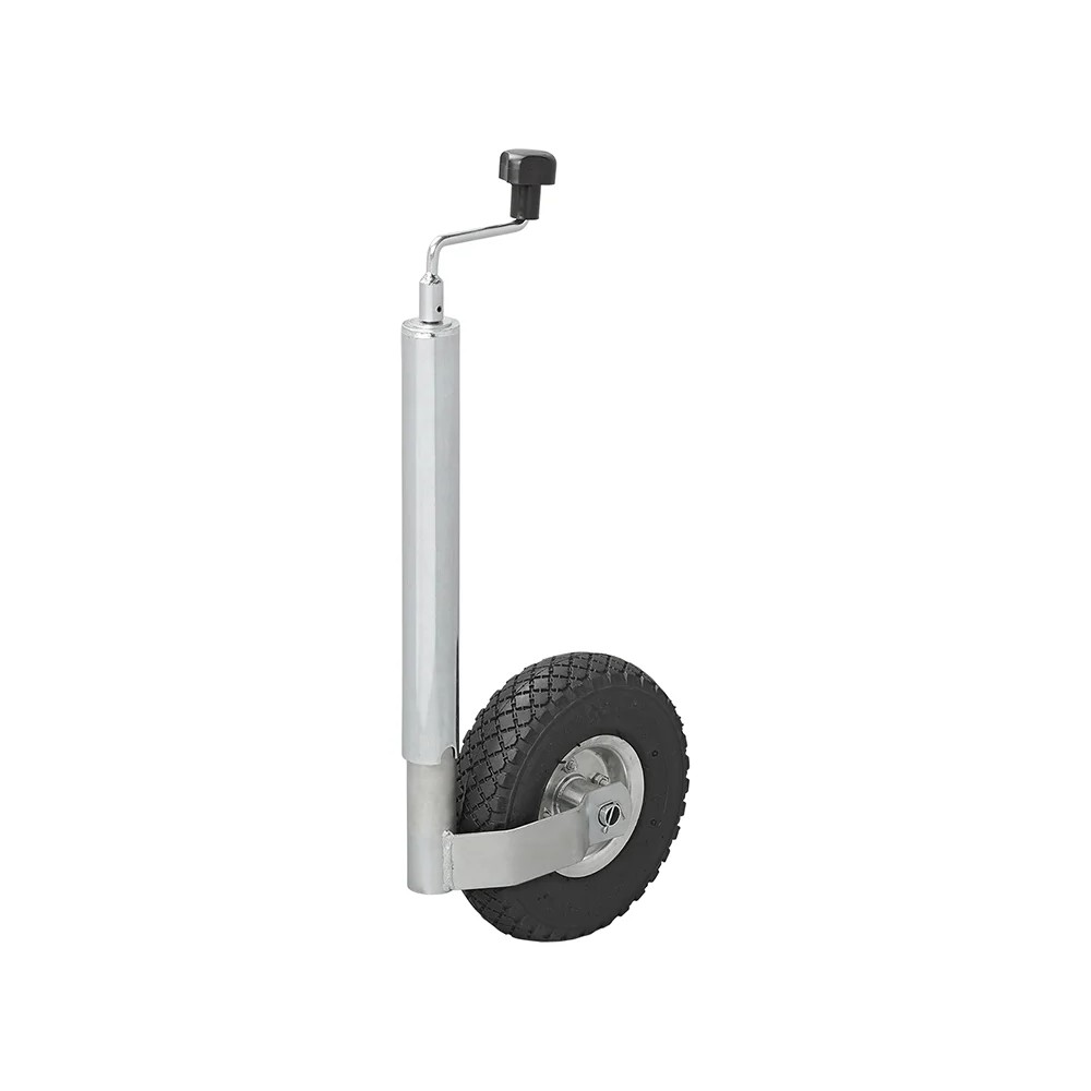 Roue jockey 48mm jante métal avec pneu d'aire 260x85mm Roue jockey 48mm jante métal avec pneu d'aire 260x85mm