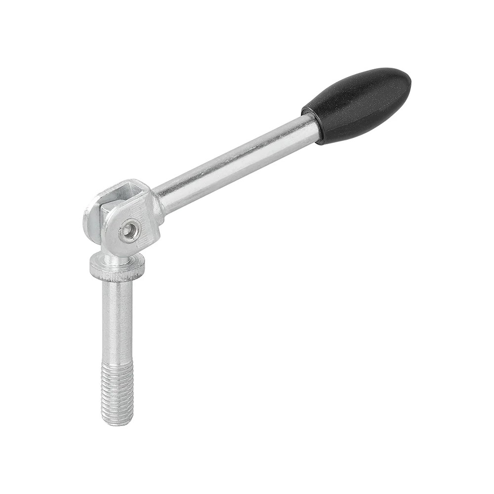 Poignée de serrage pivotante pour collier roue jockey 48 mm 341533 - 341536 Poignée de serrage pivotante pour collier roue jockey 48 mm 341533 - 341536