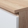 KOMODA CL2 2SZ CLP DĄB SONOMA / BIAŁY