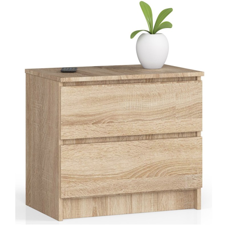KOMODA K60 2SZ CLP DĄB SONOMA KOMODA K60 2SZ CLP DĄB SONOMA