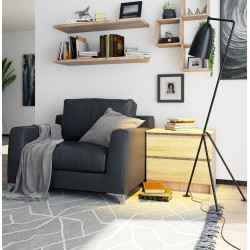 KOMODA K60 2SZ CLP DĄB SONOMA