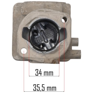 Cylinder tłok zestaw do dmuchawy RTODL0057-CT