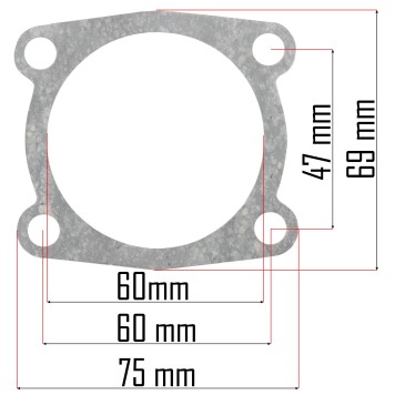 Zestaw uszczelek do kompresora PM-KO-24T-ZUS