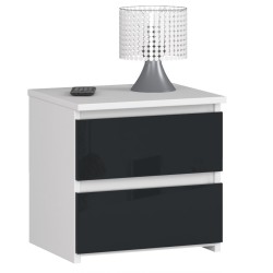 KOMODA CL2 2SZ CLP GRAFIT POŁYSK