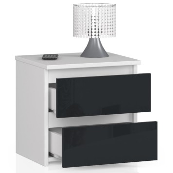 KOMODA CL2 2SZ CLP GRAFIT POŁYSK