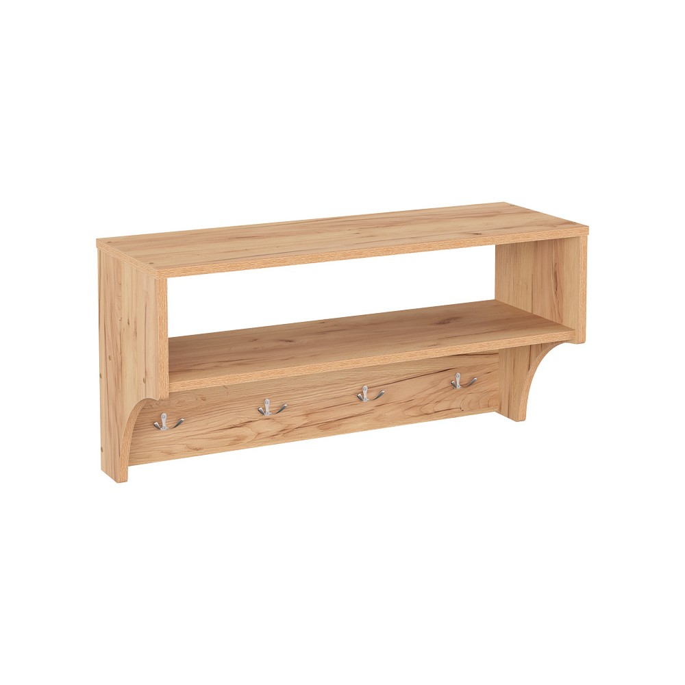 Crosta pakoworld coat rack in oak shade 80x28x40cm Crosta pakoworld coat rack in oak shade 80x28x40cm
