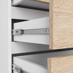 SZAFKA NOCNA CL3 60 cm PK BIAŁA / SONOMA