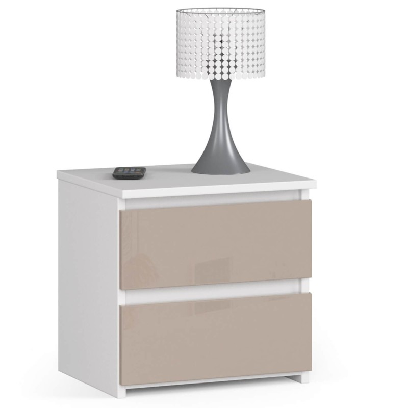 KOMODA CL2 2SZ CLP CAPUCCINO POŁYSK KOMODA CL2 2SZ CLP CAPUCCINO POŁYSK