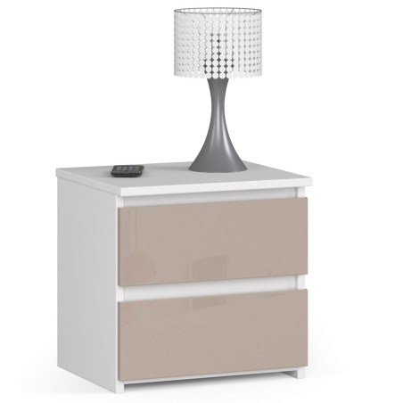 KOMODA CL2 2SZ CLP CAPUCCINO POŁYSK