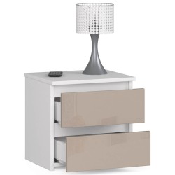 KOMODA CL2 2SZ CLP CAPUCCINO POŁYSK