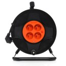 PRZEDŁUŻACZ OGRODOWY BĘBNOWY 25M / 3 x 2,5MM KD4017