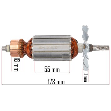 WIRNIK DO PIŁY STOŁOWEJ RTPSD0081-WI