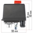 WYŁĄCZNIK CIŚNIENIOWY DO KOMPRESORA PM-KO-24L-50L-WY