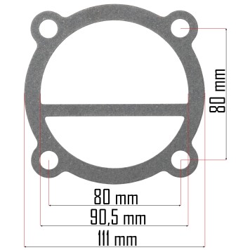 ZESTAW USZCZELEK DO KOMPRESORA PM-KO-300T-400V-ZUS
