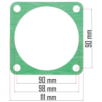 ZESTAW USZCZELEK DO KOMPRESORA PM-KO-300T-400V-ZUS