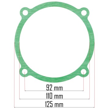ZESTAW USZCZELEK DO KOMPRESORA PM-KO-300T-400V-ZUS