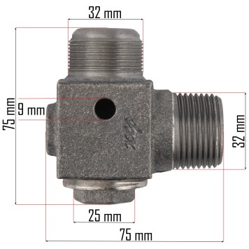 ZAWÓR ZWROTNY DO KOMPRESORA PM-KO-300T-400V-ZZ