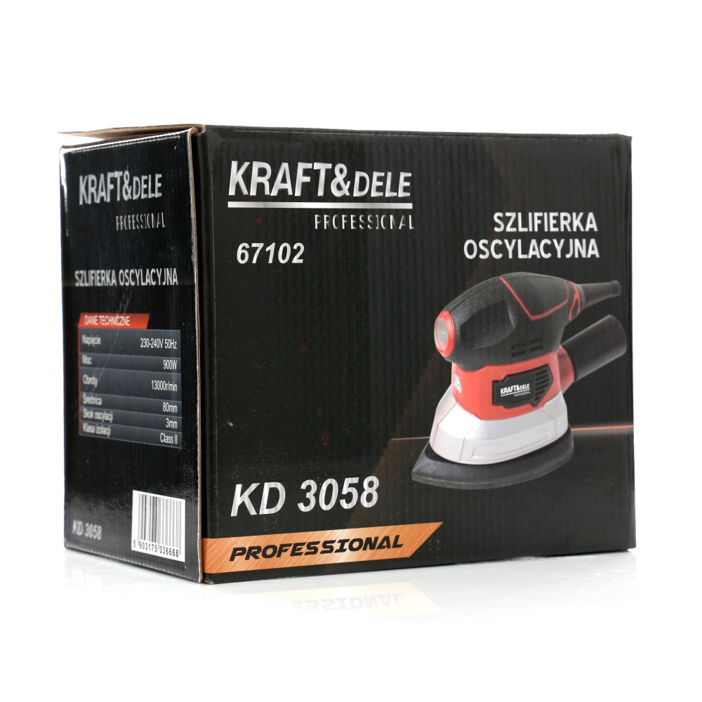 SZLIFIERKA OSCYLACYJNA 900W KD3058