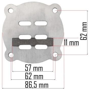 KOMPLET BLASZEK DO KOMPRESORA ZAWORÓW PM-KO-100T-150T-200T-230/400V-KBL