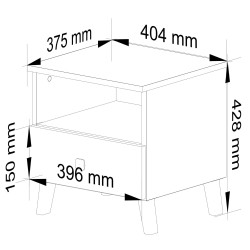 KOMODA MOBI K-01 KASZMIR ZŁOTO