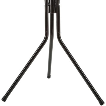 Porte manteaux 8 tiges métal noir 51,5 x 44 x 171 cm