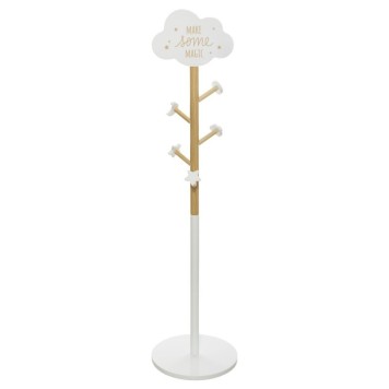 Porte manteau bois nuage enfant 35 x 135 cm