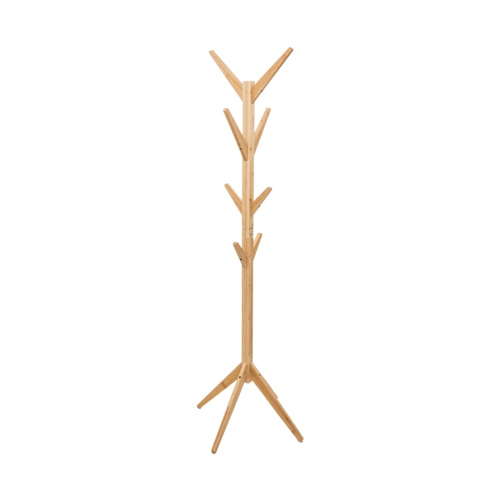 Porte manteau arbre 8 tiges bambou 60x60x178 cm Porte manteau arbre 8 tiges bambou 60x60x178 cm