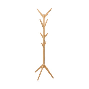 Porte manteau arbre 8 tiges bambou 60x60x178 cm