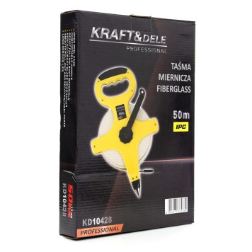 TAŚMA MIERNICZA FIBERGLASS 50M KD10428