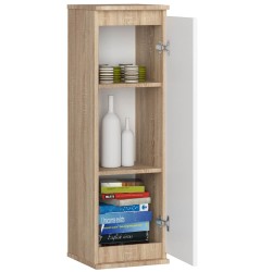 SZAFKA WISZĄCA - WITRYNA W30 CLP SONOMA / BIAŁA