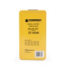 Zestaw wierteł (wiertła) TYTANOWE 25el. Powermat PM-ZW-25T