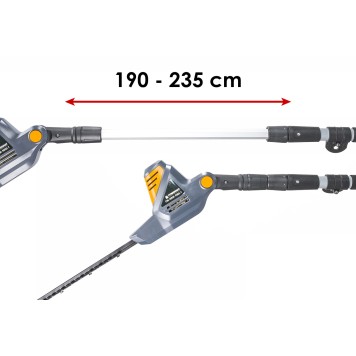 Elektryczne nożyce do żywopłotu na wysięgniku PM-NEW-900S-T 45CM 900W