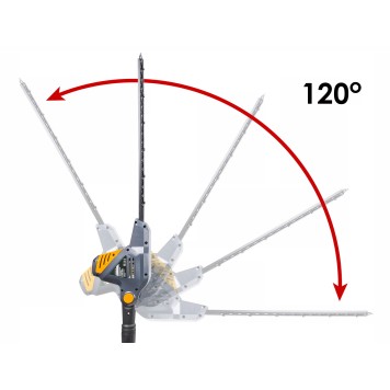 Elektryczne nożyce do żywopłotu na wysięgniku PM-NEW-900S-T 45CM 900W