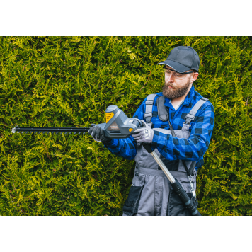 Elektryczne nożyce do żywopłotu na wysięgniku PM-NEW-900S-T 45CM 900W