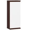 SZAFKA WISZĄCA - WITRYNA W40 CLP WENGE / BIAŁA